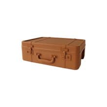 【八幡化成】TRUNKSTORY 復古造型 行李收納箱 MINI  焦糖棕