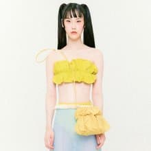 Cancan String Cross Bag Yellow