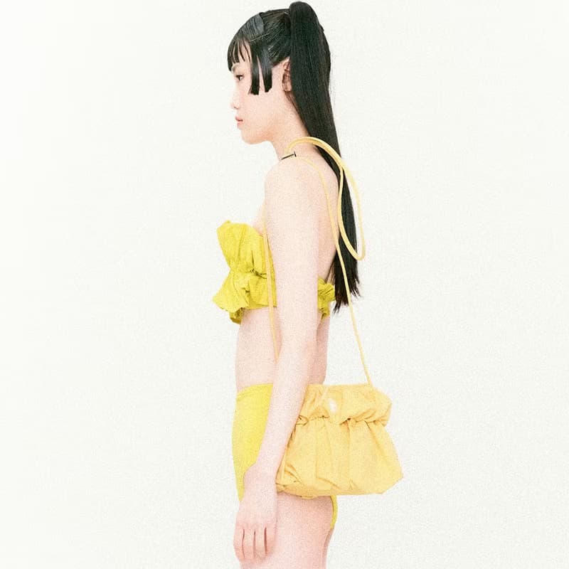 Cancan String Cross Bag Yellow