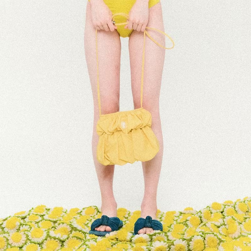 Cancan String Cross Bag Yellow