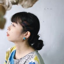 古董領帶改製髮夾-Fendi-巧克力棕-兩入一組