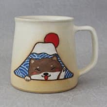招柴版 富士山咖啡杯