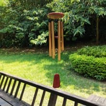 【簡約實木日式風鈴-莊嚴款】冥想/靜坐/木頂風鈴/禪意/山居生活