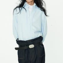 Thread 燈籠袖復古極簡襯衫