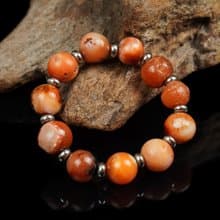 瑪瑙古珠手串(內圍16公分)