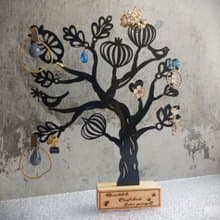 情人禮物/心花朵朵樹/耳環飾品造型裝飾架/居家擺飾/送禮