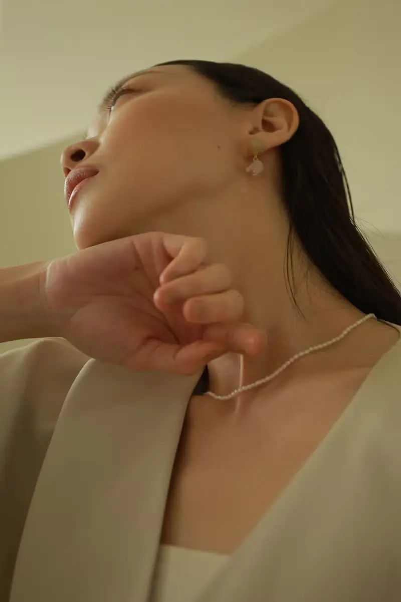 vingtsixplus SS201礦石 耳環 / 耳夾可 可愛 水晶 礦石 上班族