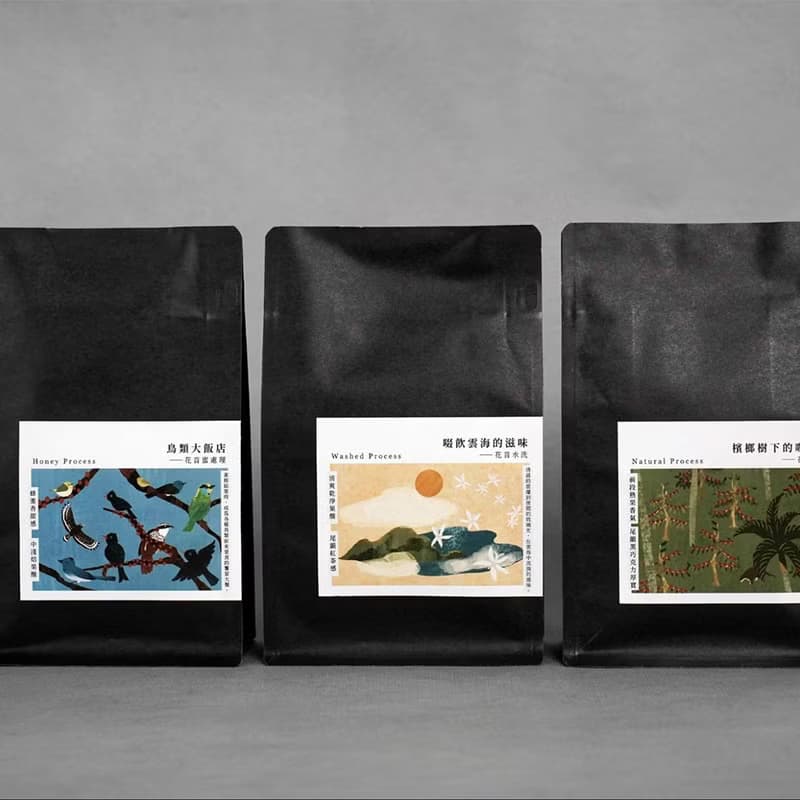 【中秋禮品】啜飲雲海的滋味—花音水洗咖啡豆/台灣咖啡/送禮推薦