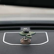 星際飛船汽車內飾擺件手工真皮車載香薰黑胡桃木擴香車內禮物