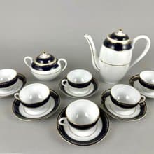 復古陶瓷茶咖啡具 Zsolney 匈牙利 1960 年代