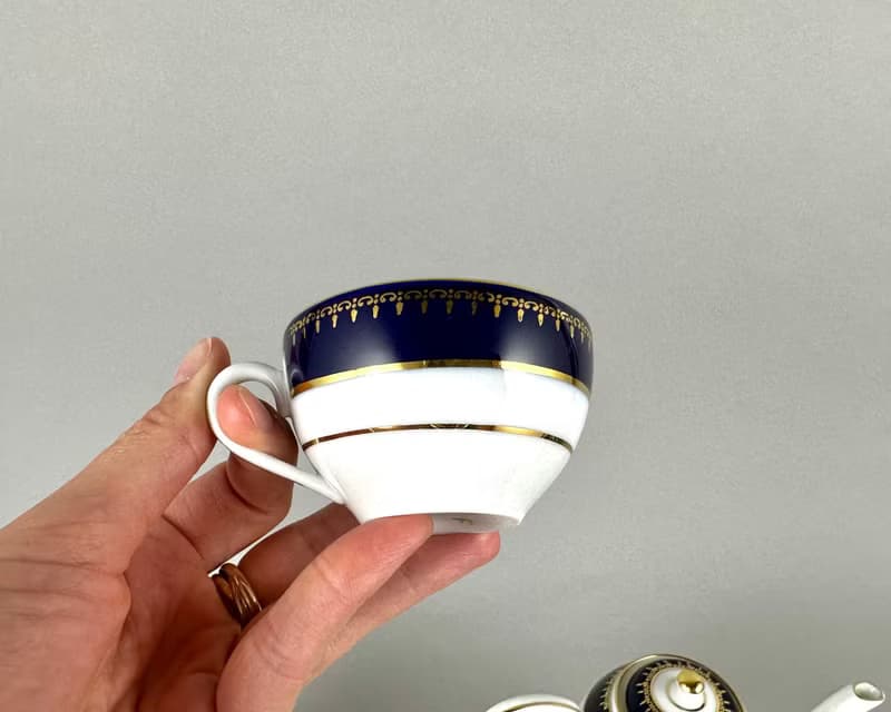 復古陶瓷茶咖啡具 Zsolney 匈牙利 1960 年代