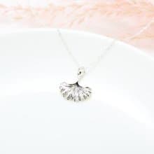 【Angel & Me】銀杏 葉 s925 純銀項鍊 女友 生日禮物 聖誕節禮物