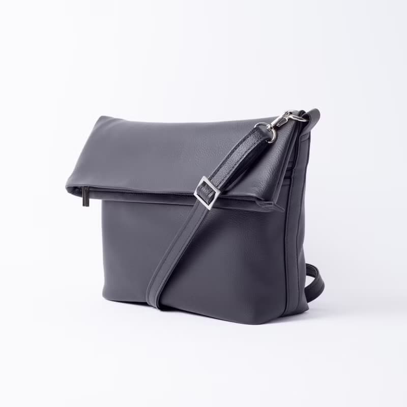 折口托特包  Black / 百搭黑