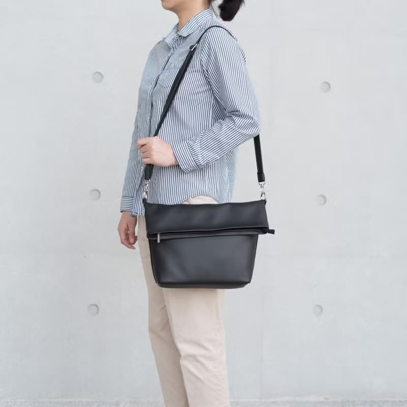 折口托特包  Black / 百搭黑