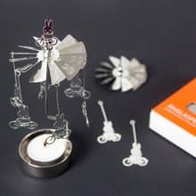 Miffy 米菲兔旋轉燭座(附蠟燭)/精美禮盒/療癒飾品
