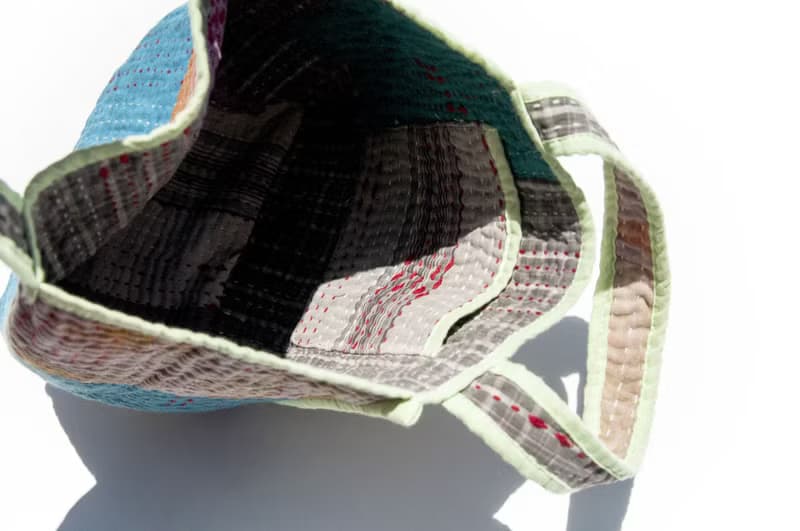 紗麗布手拿包 古布手提包 手工刺繡小物袋 手工縫紗麗布便當袋-彩