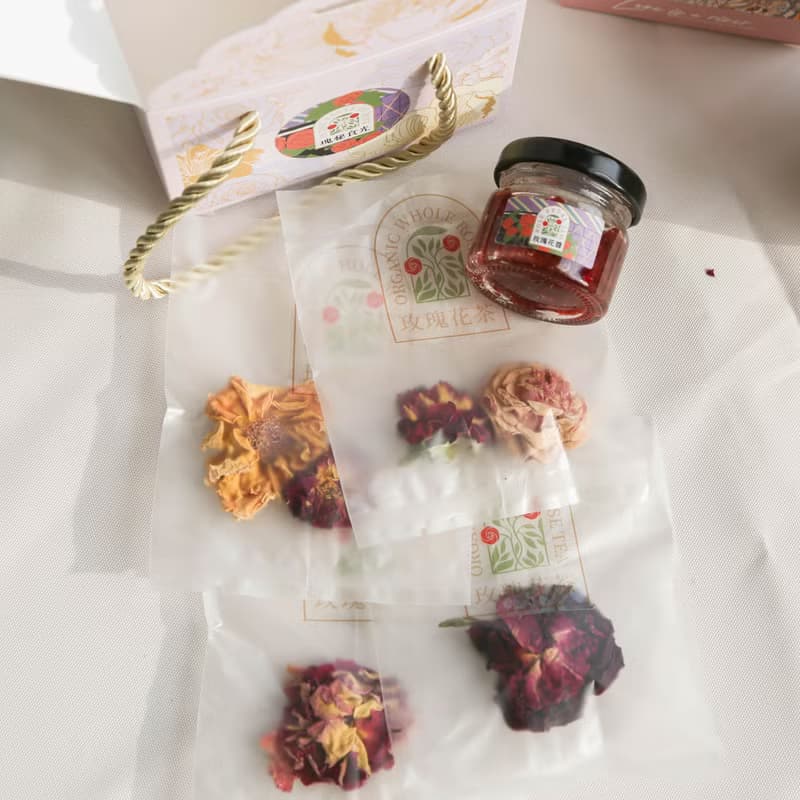 玫瑰花飲小禮盒 X 玫瑰花醬+玫瑰花茶