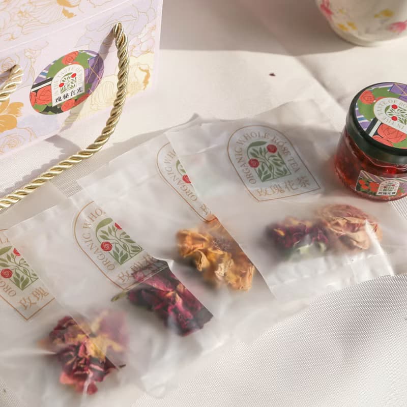 玫瑰花飲小禮盒 X 玫瑰花醬+玫瑰花茶