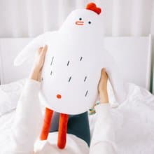 裝蒜三兄弟抱枕 胸毛雞小弟 可摳肚臍眼解壓(!) 靠枕 玩具 坐墊