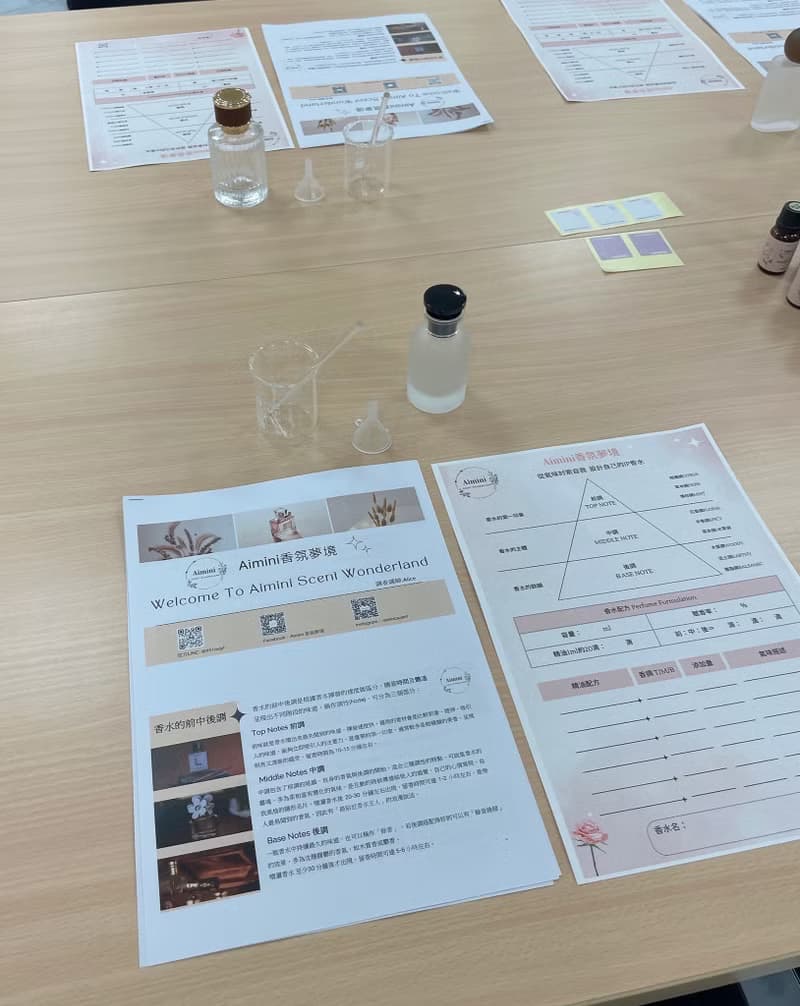 【體驗】一日調香師體驗. 精油香水30ml手作課