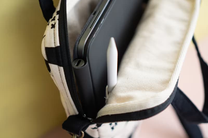 ipad pro 兩用鋪棉收納包 手提斜背 內袋 可挑選花布訂製 保護套