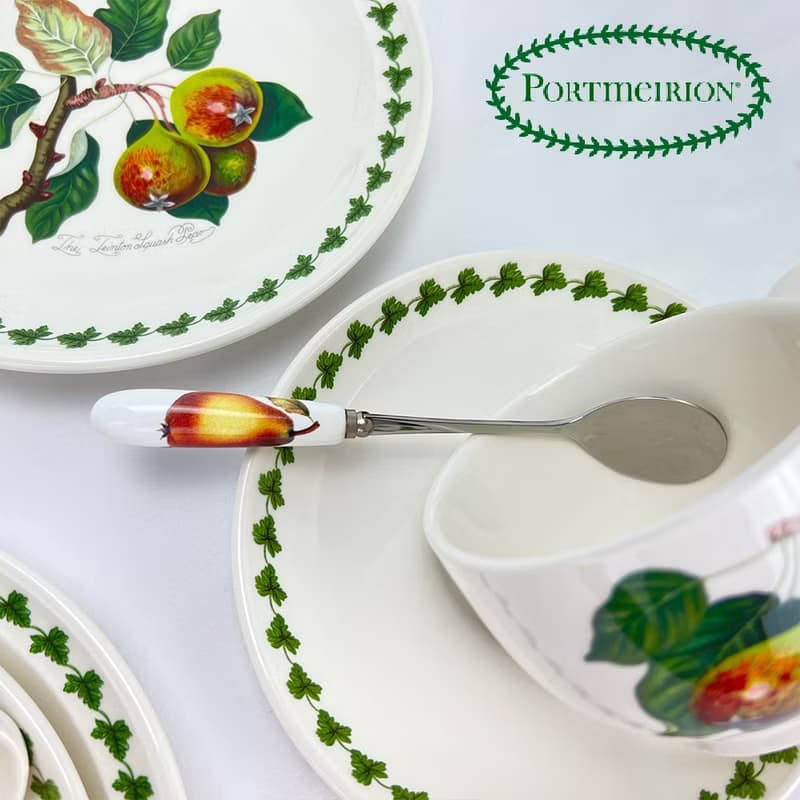 英國Portmeirion Botanic Pomona 水果系列-六入咖啡湯匙禮盒組
