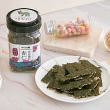 【愛不囉嗦】牛萌王 杏仁海苔脆片 - 海苔無添加物 ( 公益零食 )