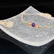 【秋綻/Autumn Breeze】增進睡眠品質紫水晶| 天然石項鍊