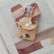 【11/14後出貨】刺蝟  正方平安符袋 香火袋 彌月禮物 平安符袋