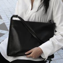 【熱賣產品】大容量方形超輕便單肩電腦托特包-羊皮皮革原創設計