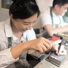台北金工體驗 I 依伴戒 I 手作銀戒指