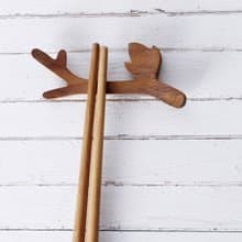 柚木樹枝筷架/2pcs