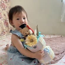 【畢業花束】flower-of-life 快樂啟程花禮  萌萌畢業生花束
