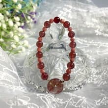 平安莓好     草莓晶紅紋石