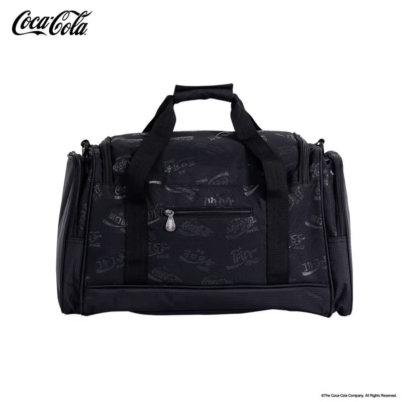 【Coca-Cola可口可樂】大容量旅行包 運動包 手提包(附背帶)