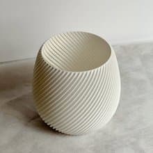 【螺旋水滴】 花盆