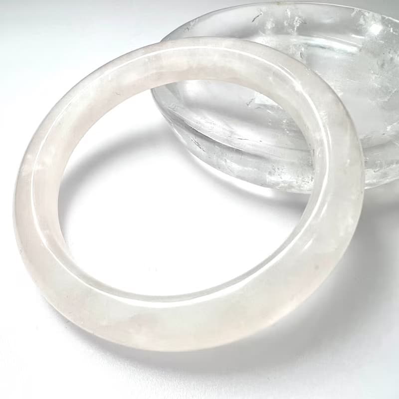 淺粉水晶手鐲 | 水晶 | 水晶手鐲