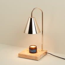 【贈精油蠟燭50g】D&M 香氛蠟燭融蠟燈 法國金