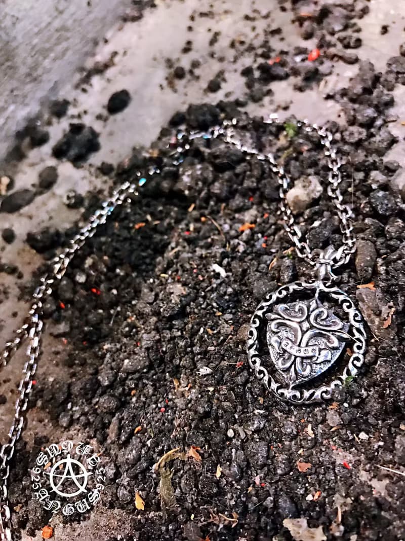【巴洛克系列】守護 Silver 925 純銀 墜飾 (不含鍊)