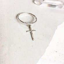 MIH 金工首飾 | 盟約-心有所屬 十字架純銀戒指 Cross ring
