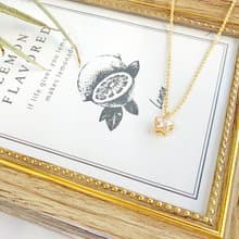 【精緻款】18K注金項鍊-星芒 項鍊 簡約 禮物 生日 情人 手工
