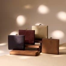 【新色上市】匠 しょくにん 系列 - 全皮革迷你口金短夾