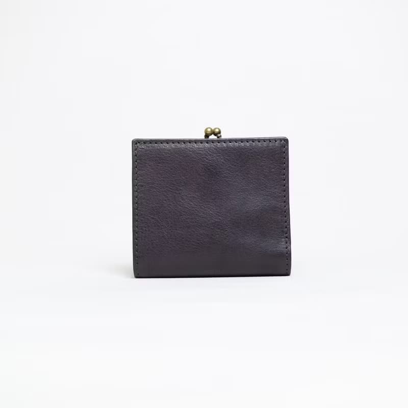 【新色上市】匠 しょくにん 系列 - 全皮革迷你口金短夾