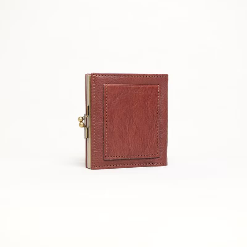 【新色上市】匠 しょくにん 系列 - 全皮革迷你口金短夾