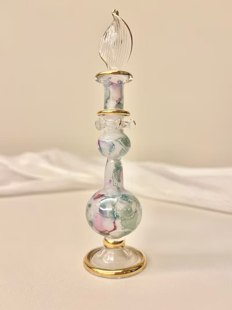 拉美西斯系列-手工埃及玻璃香水瓶/香精瓶/空瓶/盲盒-隨機出貨