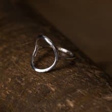 Circular 迴圈 純銀戒指 925 Silver Ring