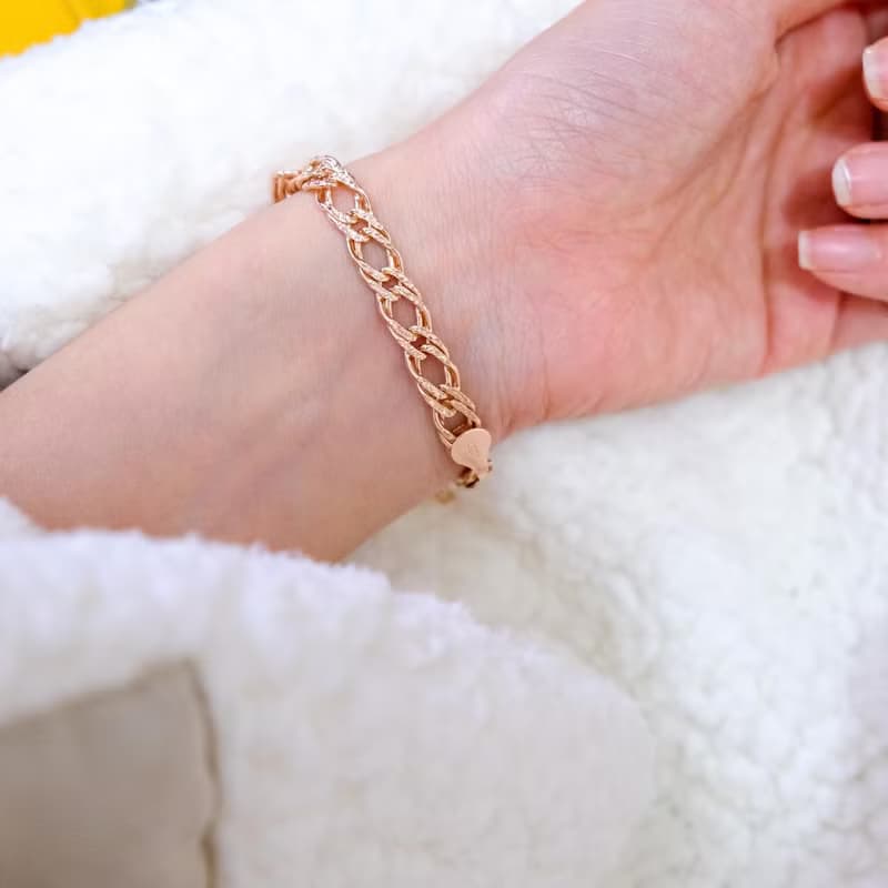 Liza Chain Bracelet | 義大利925 Pave防變色純銀手鍊 不掉色