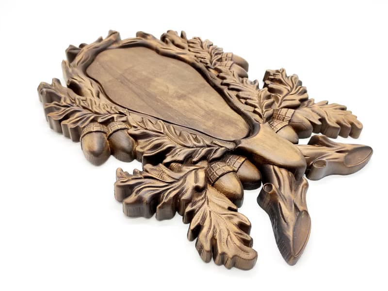 Antler Plaques, Fathers day, Plaque carved board for trophies, hunters gifts
