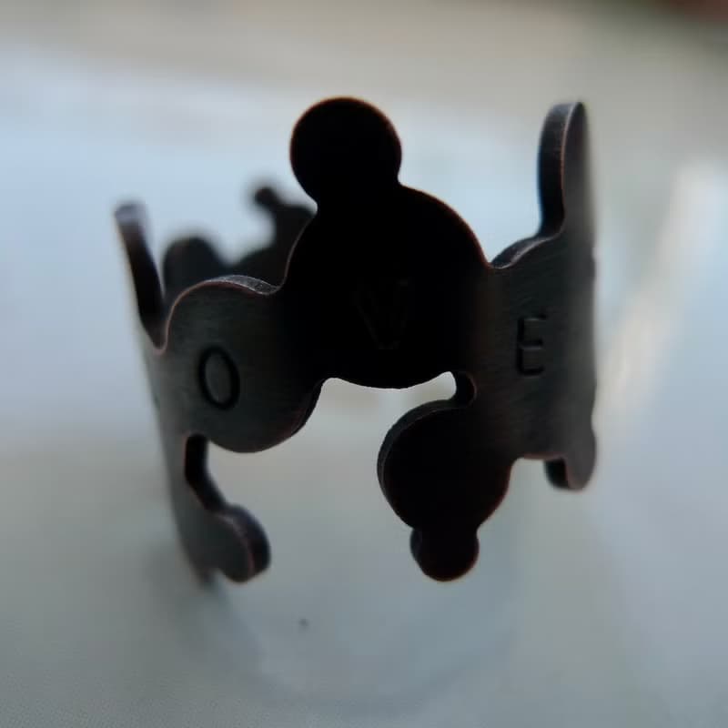 愛情紋身戒指,像紋身般宣示你的愛情,讓你的愛情堅定不移,幸福中