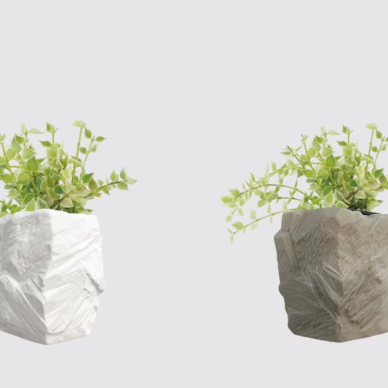 │ 方盆系列 │ 百萬心 - 垂掛植物 水耕盆栽 陶瓷盆器